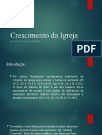 Crescimento Da Igreja