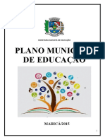 Plano Municipal de Educação: MARICÁ/2015