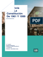 Diferencia Entre La Constitución de 1961 Y 1999