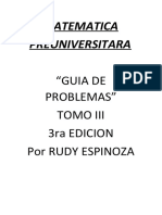 Guía de Problemas Matemática