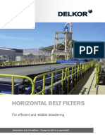 Horizontal Belt Filters: For Efficient and Reliable Dewatering