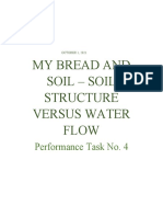 My Bread and Soil - Soil Structure Versus Water Flow