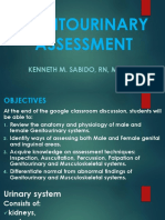 Genitourinary Assessement