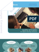 Quality Principles For Digital Learning Resources