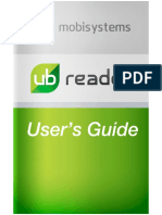 UB Reader User's Guide - 80700