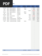 Income Expense Worksheet