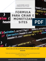 Formula para Criar e Monetizar Sites