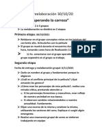 Esperando La Carroza y Reelaboracion, Repaso y Actividades de Fin de Cursada