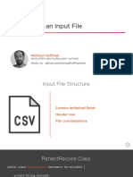 Consuming An Input File: Michael Hoffman