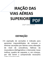 Aspiração Das Vias Aéreas Superiores