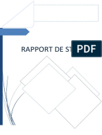 Rapport de Stage