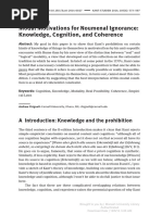 Chignell2014 Modal Motivations For Noumenal Ignorance