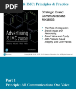 Advertising & IMC: Principles & Practice: Strategic Brand Communications MKM803