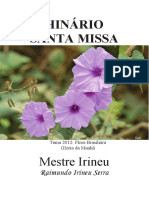 Hinario - Santa - Missa - Mestre - Irineu A4