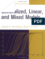 McCulloch and Searle, 2001. Generalized, Linear, and Mixed Models