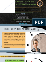 Clase 02 Evolución Conducta y Aprendizaje Como Proceso Adaptativo