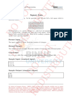 DO NOT: Square Sum