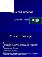 Diseño de Cargos