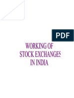 Working of Stock Exchange