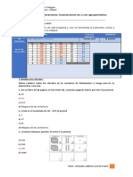 SOLUCIONARIO - Evaluación - Operaciones - Sustracciones Sin y Con Agrupamiento.