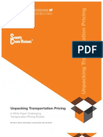 Unpacking Transportation Pricing Final