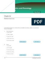 English Phonetics and Phonology4 Unit10 Extra Exercises