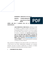 Fraccionamiento de Deuda-Sentencia de Obligaciòn de Dar Suma de Dinero-Izcuchaca