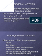 Bioresorbable Materials