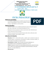 Proyecto 5 Tercero Año de Bachillerato - Cientifico