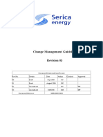 SEL HSE P 003 Change Management Guideline Rev03