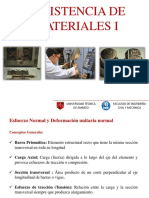 Esfuerzo Normal y Deformación Unitaria Normal PDF