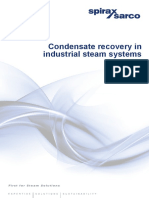 Condensate Recovery in Industrial Steam Systems