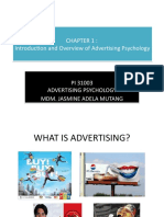 Introduction and Overview of Advertising Psychology