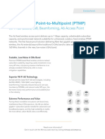 Supercharged Point-to-Multipoint (PTMP) : Wi-Fi 6E-Based, 8x8, Beamforming, A6 Access Point