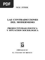 Las Contradicciones Del Modernismo - Jitrik 6 72