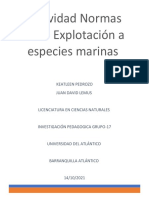 Actividad Normas APA - Explotación A Especies Marinas