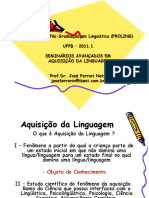 Aquisiçao Da Linguagem