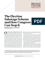 The Election Sabotage Scheme and How Congress Can Stop It