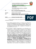 Informe #695-Sobre Encargo Interno Calua Limay Isabel