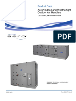 Aero Indoor and Weathertight Outdoor Air Handlers: Product Data