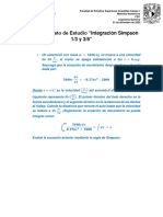 Caso de Integración Simpson EBAE