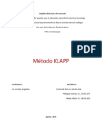 Metodo KLAPP Informe