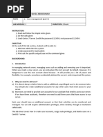 Course: Network Service Administrator Code BCN3043 Topic Lab Module: 3 DURATION: 2 Hours