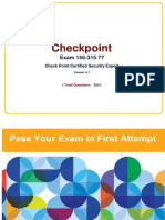 Check Point Certified Security Expert 156-315.77