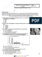 Devoir de Contrôle N°1 - SVT - 2ème Sciences (2019-2020) Mme Mbarka Harbaoui