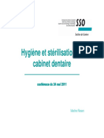 Hygiène Et Stérilisation Au Cabinet Dentaire