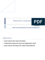 Network Computing: Data Communications & Networking Basics