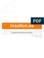 Diccionario de Insultos