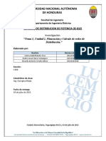 Investigacion 1, Unidad 2, Planeacion YCalculo de Redes de Distribucion