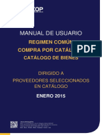 Manual SOCE Catalogo Bienes Proveedores